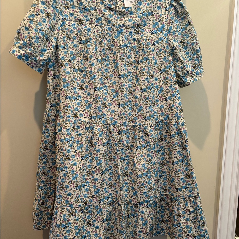 Floral Blue Dress